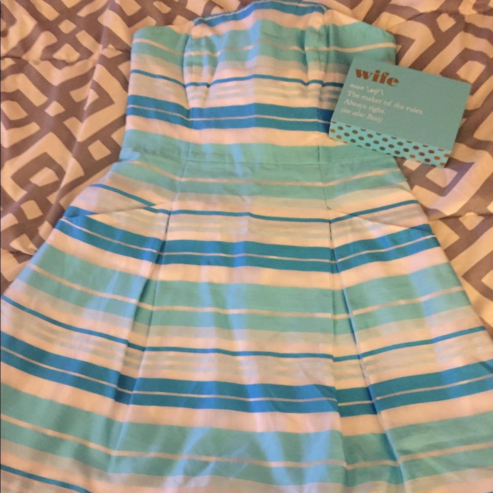 Lilly Pulitzer Strapless Dress